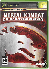 Mortal Kombat Armageddon Xbox US box art
